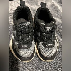 Reebok Kids Black and White Sneakers